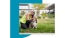 a person kneeling down holding a dog